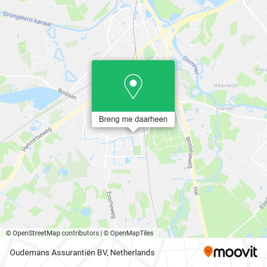 Oudemans Assurantiën BV kaart