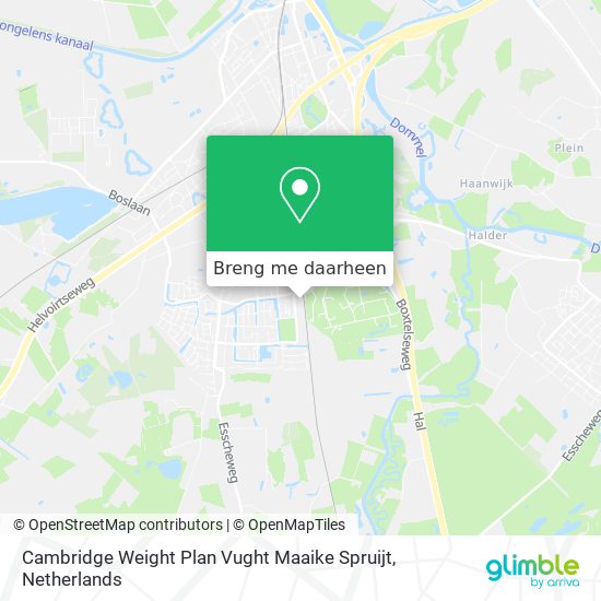 Cambridge Weight Plan Vught Maaike Spruijt kaart