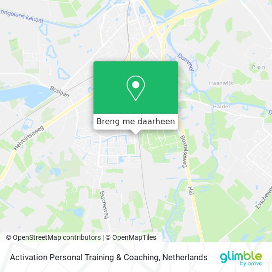 Activation Personal Training & Coaching kaart