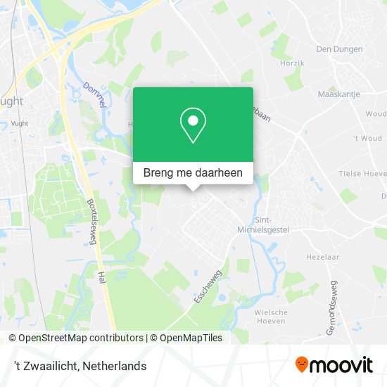 't Zwaailicht kaart