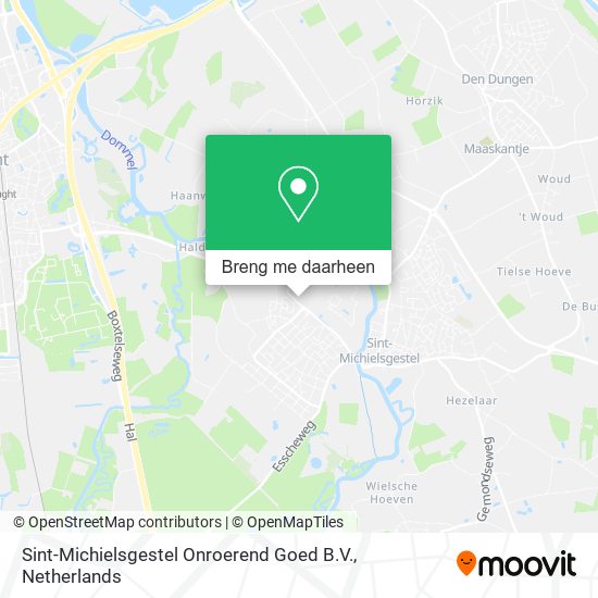 Sint-Michielsgestel Onroerend Goed B.V. kaart