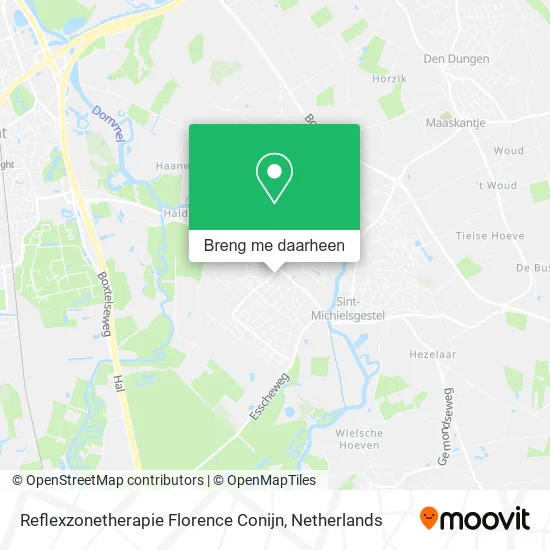 Reflexzonetherapie Florence Conijn kaart