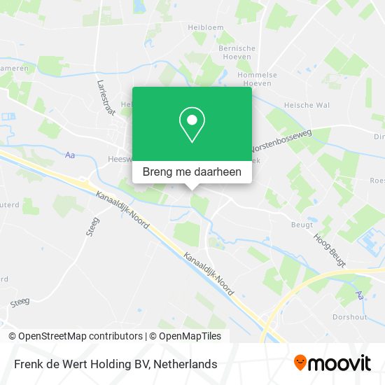 Frenk de Wert Holding BV kaart