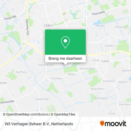 Wil Verhagen Beheer B.V. kaart