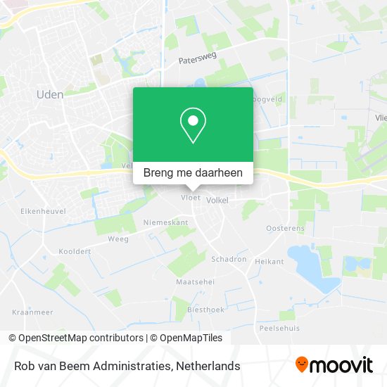 Rob van Beem Administraties kaart