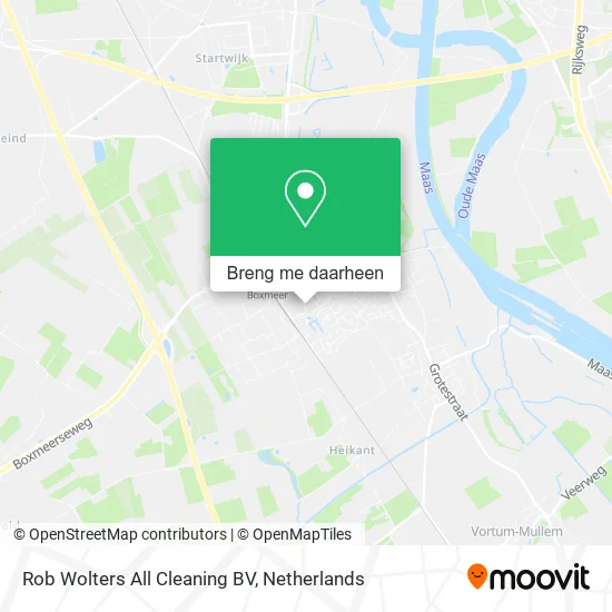 Rob Wolters All Cleaning BV kaart