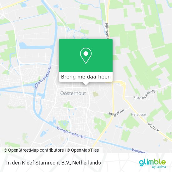 In den Kleef Stamrecht B.V. kaart