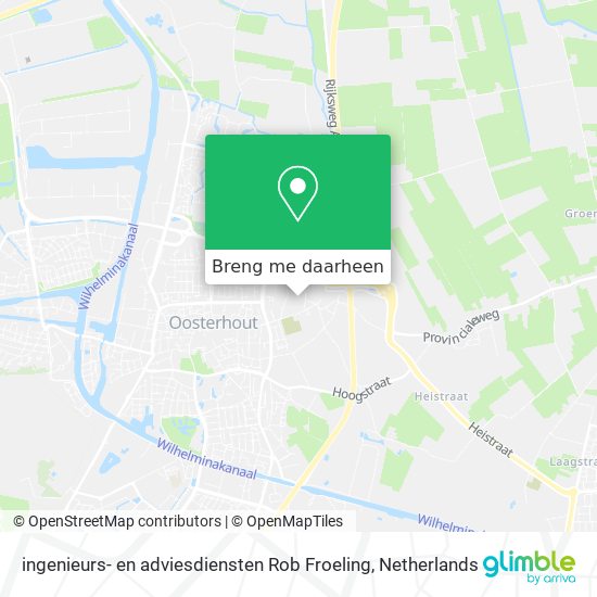 ingenieurs- en adviesdiensten Rob Froeling kaart