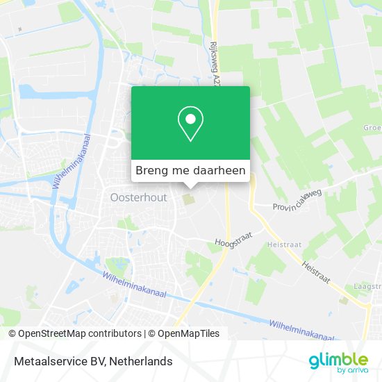 Metaalservice BV kaart