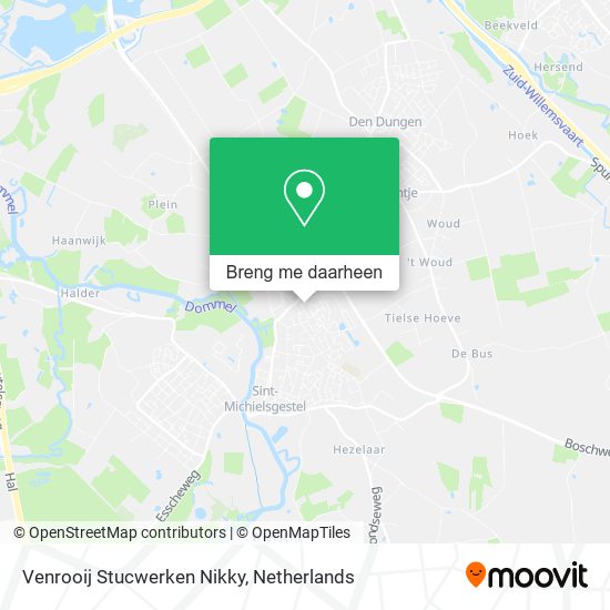 Venrooij Stucwerken Nikky kaart