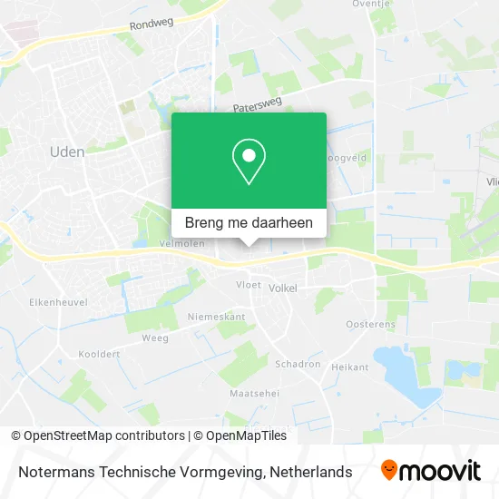 Notermans Technische Vormgeving kaart