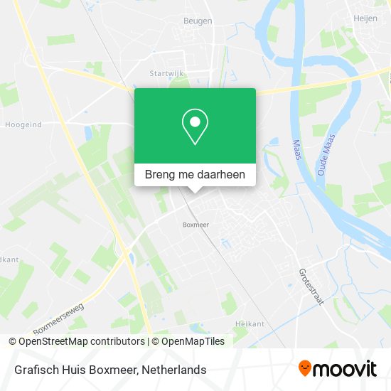 Grafisch Huis Boxmeer kaart
