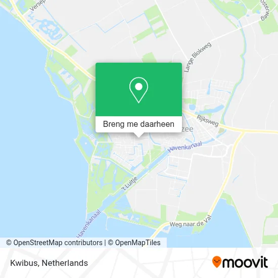 Kwibus kaart