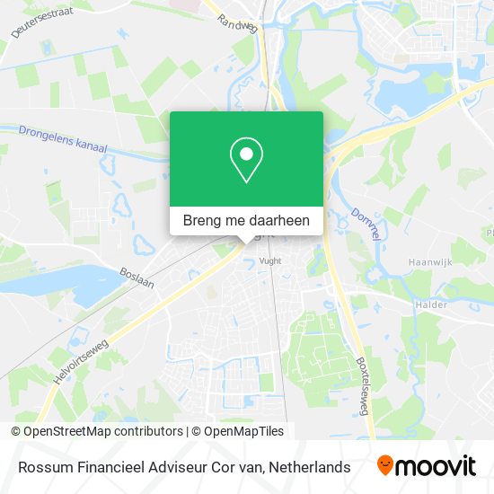 Rossum Financieel Adviseur Cor van kaart