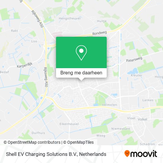 Shell EV Charging Solutions B.V. kaart