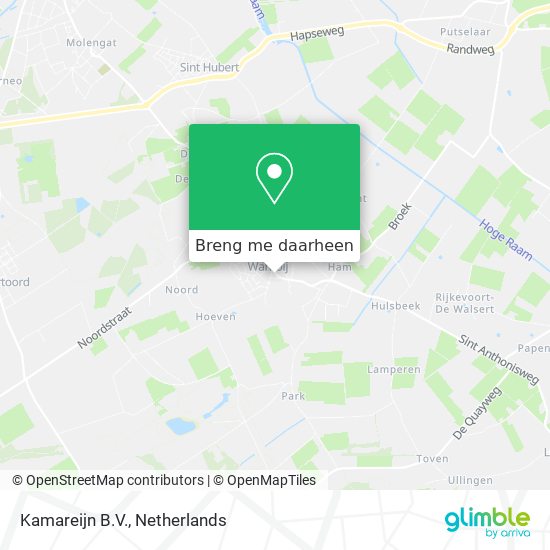 Kamareijn B.V. kaart
