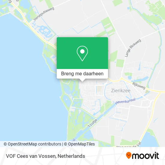 VOF Cees van Vossen kaart