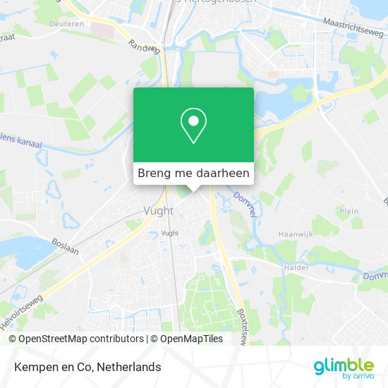 Kempen en Co kaart