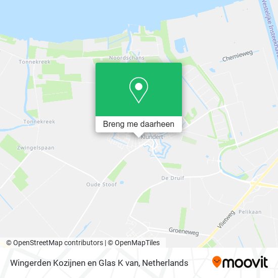 Wingerden Kozijnen en Glas K van kaart