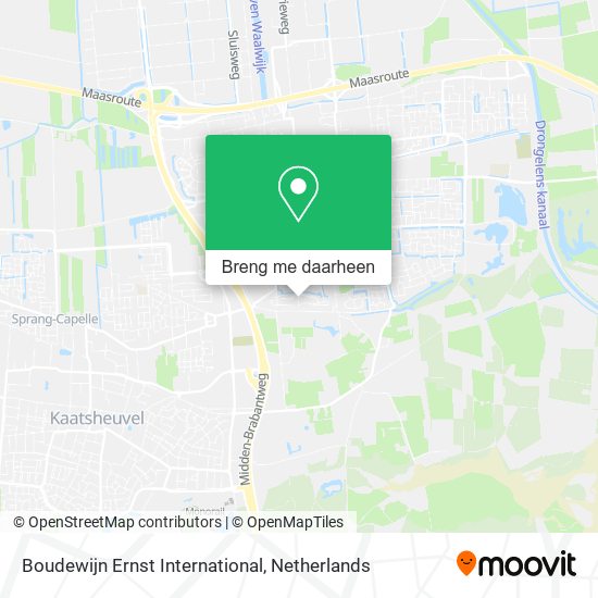 Boudewijn Ernst International kaart