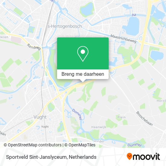 Sportveld Sint-Janslyceum kaart