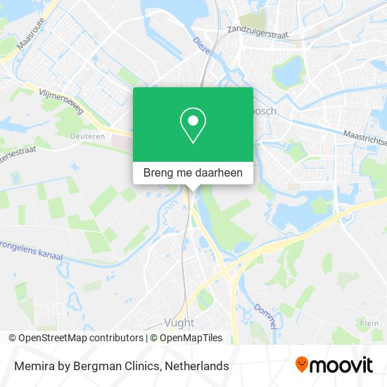 Memira by Bergman Clinics kaart