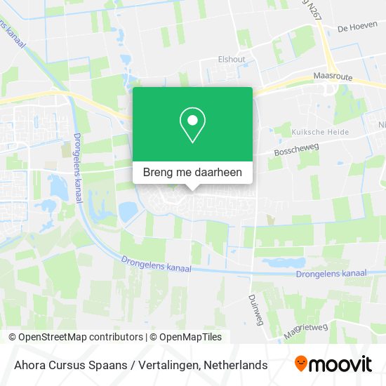 Ahora Cursus Spaans / Vertalingen kaart