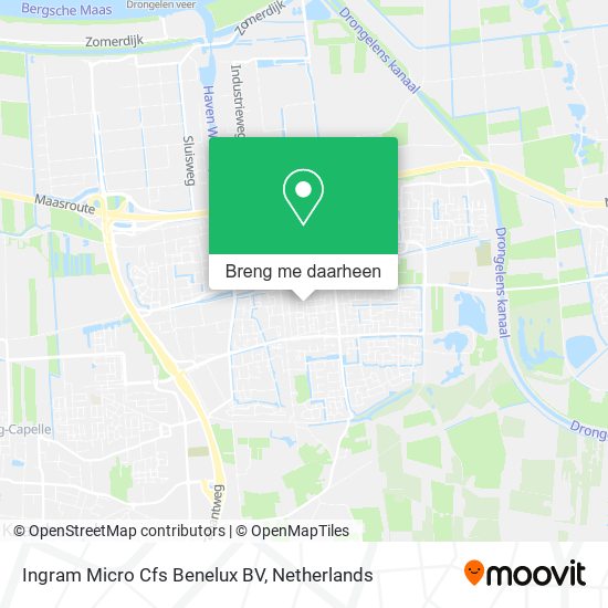 Ingram Micro Cfs Benelux BV kaart