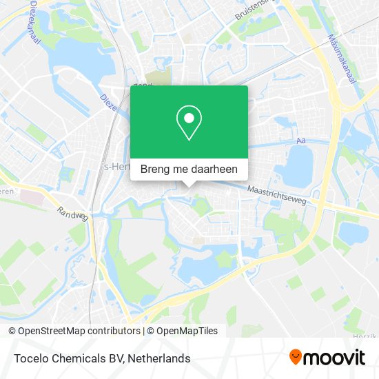 Tocelo Chemicals BV kaart