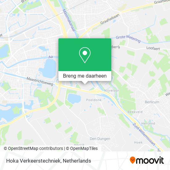 Hoka Verkeerstechniek kaart