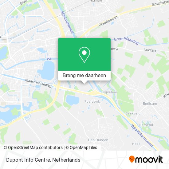 Dupont Info Centre kaart