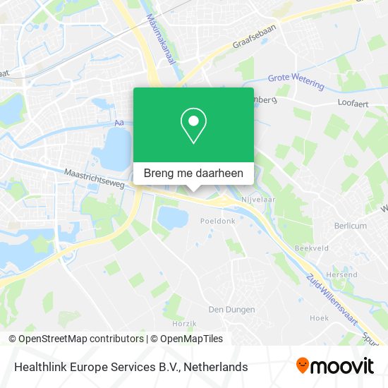Healthlink Europe Services B.V. kaart