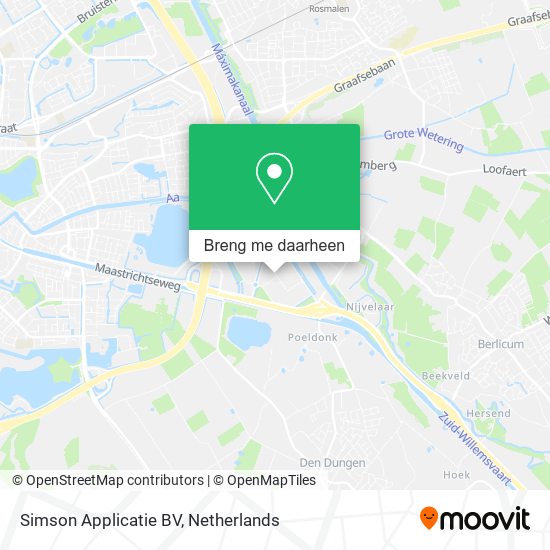 Simson Applicatie BV kaart