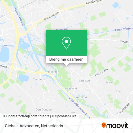 Giebels Advocaten kaart