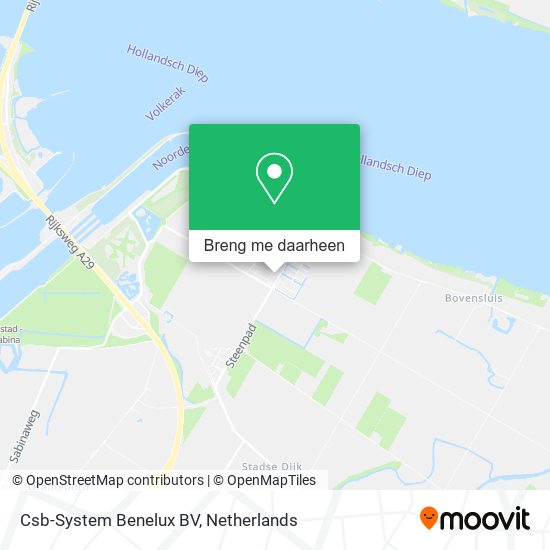 Csb-System Benelux BV kaart