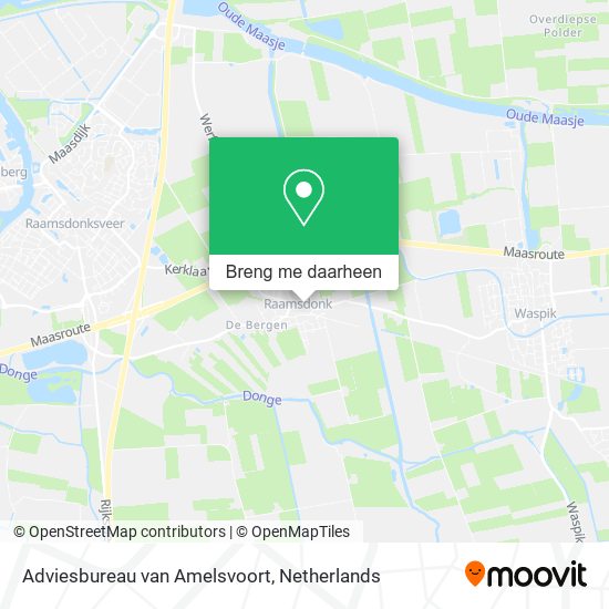 Adviesbureau van Amelsvoort kaart