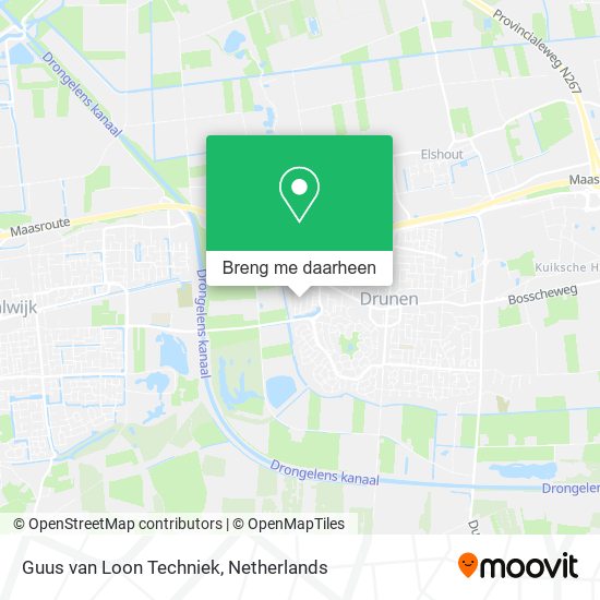 Guus van Loon Techniek kaart