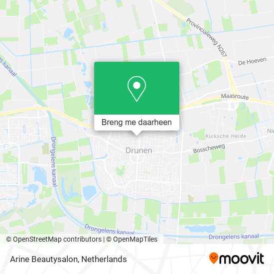 Arine Beautysalon kaart