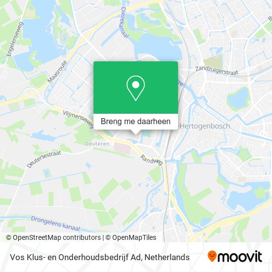 Vos Klus- en Onderhoudsbedrijf Ad kaart