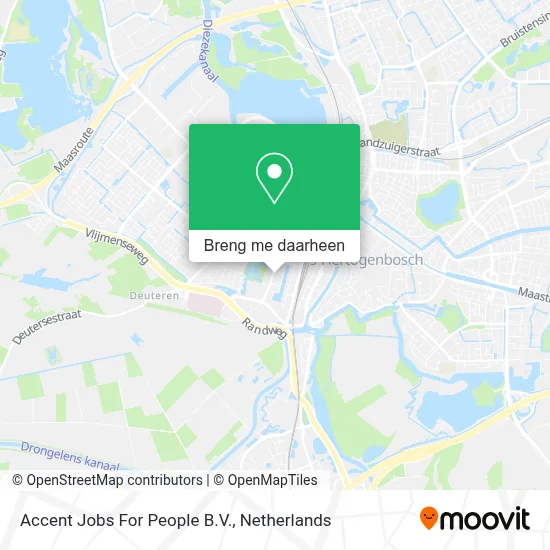 Accent Jobs For People B.V. kaart