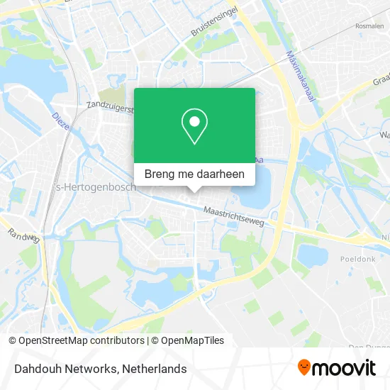 Dahdouh Networks kaart