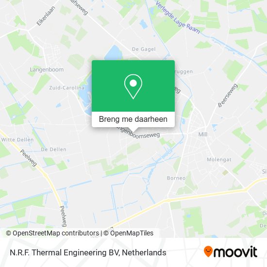 N.R.F. Thermal Engineering BV kaart