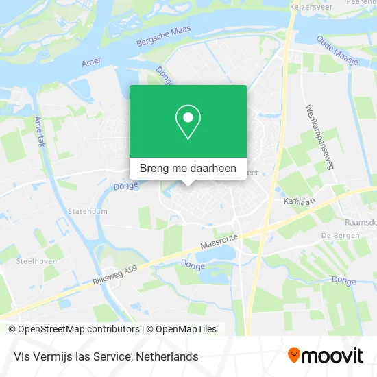 Vls Vermijs las Service kaart