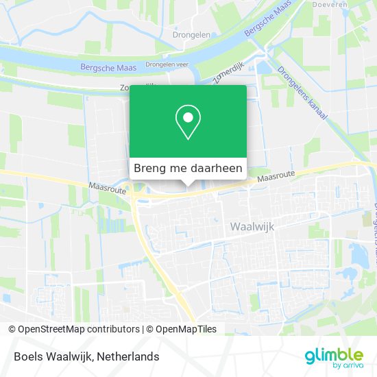 Boels Waalwijk kaart