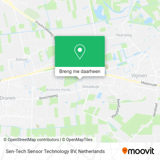 Sen-Tech Sensor Technology BV kaart