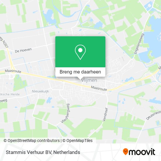 Stammis Verhuur BV kaart