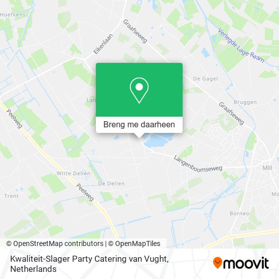 Kwaliteit-Slager Party Catering van Vught kaart