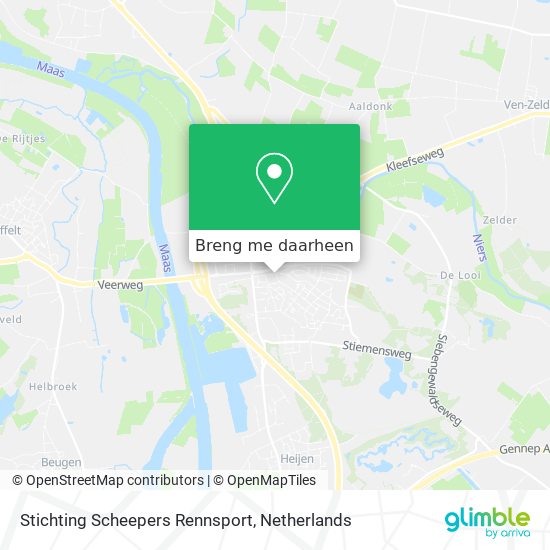 Stichting Scheepers Rennsport kaart