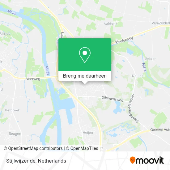 Stijlwijzer de kaart