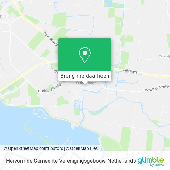 Hervormde Gemeente Verenigingsgebouw kaart